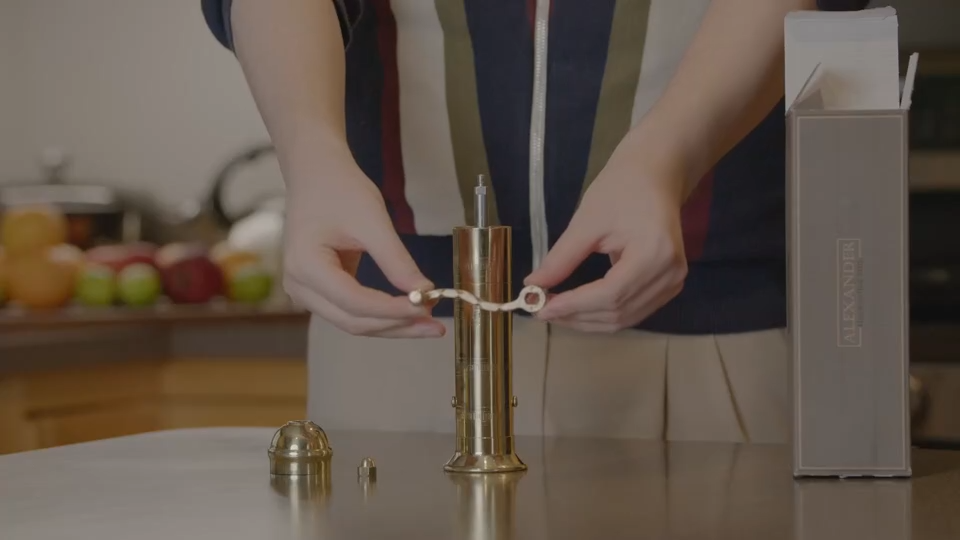 The Original 'chrome Mill' - Polished 8" Salt Grinder