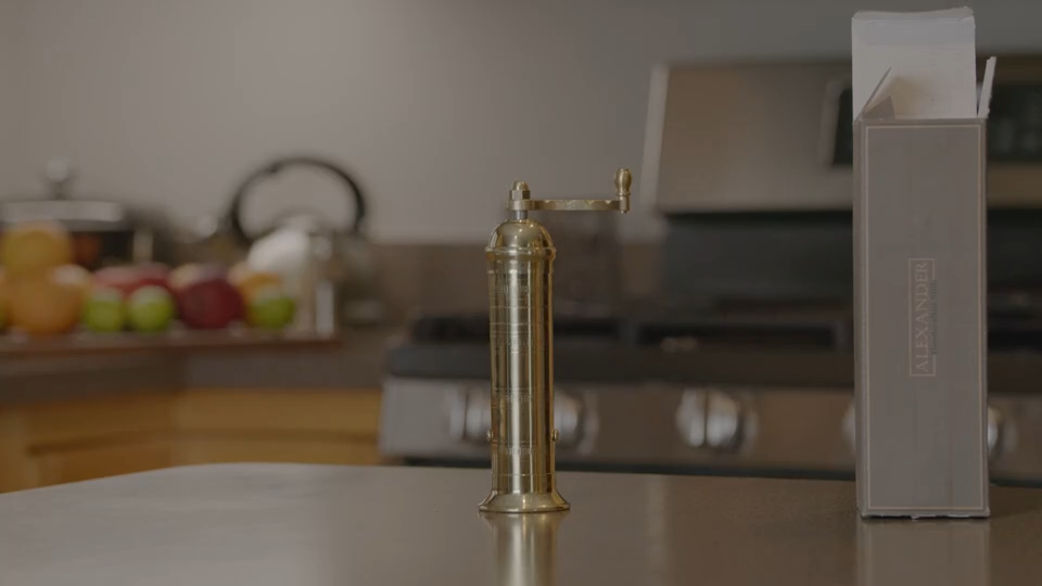 The Original 'chrome Mill' - Polished 8" Pepper Grinder