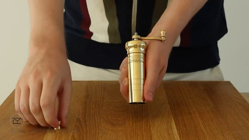 The Original 'small Brass Mill' - 7" Pepper Grinder