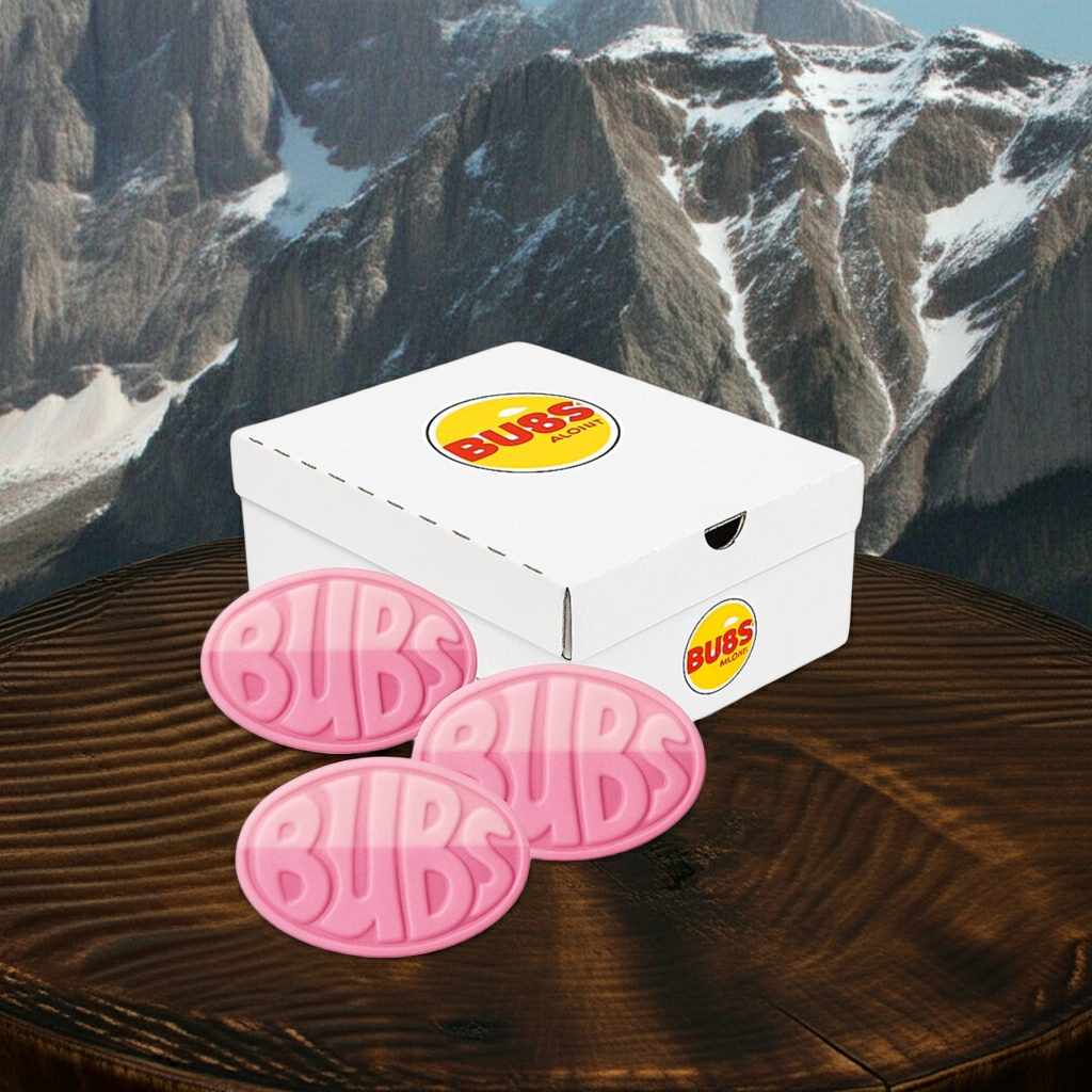 Bubs Swedish Candy 2.8kg Wild Strawberry Pomegranate (Vegan)