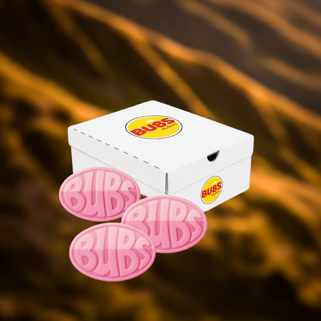 Bubs Swedish Candy 2.8kg Wild Strawberry Pomegranate (Vegan)