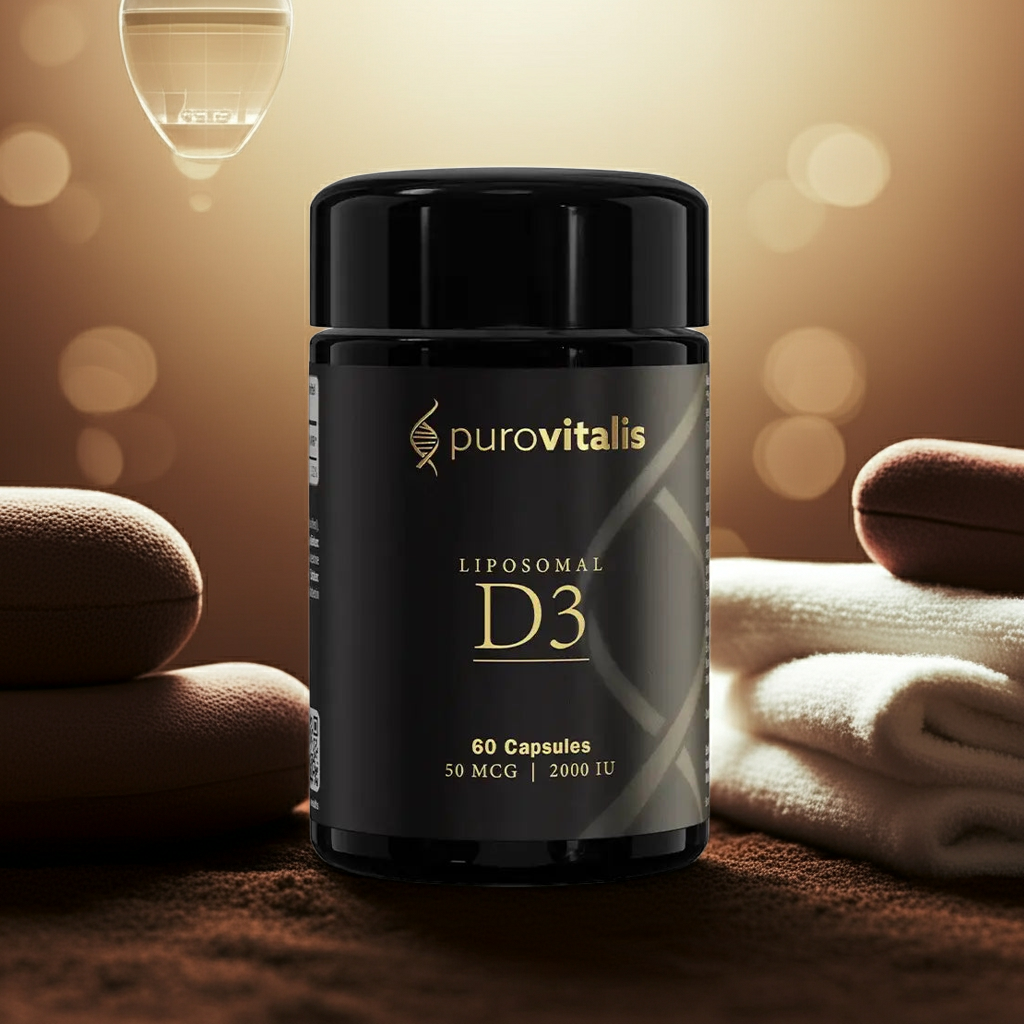 Purovitalis Liposomal Vitamin D3 – 2000 Iu, 60 Caps