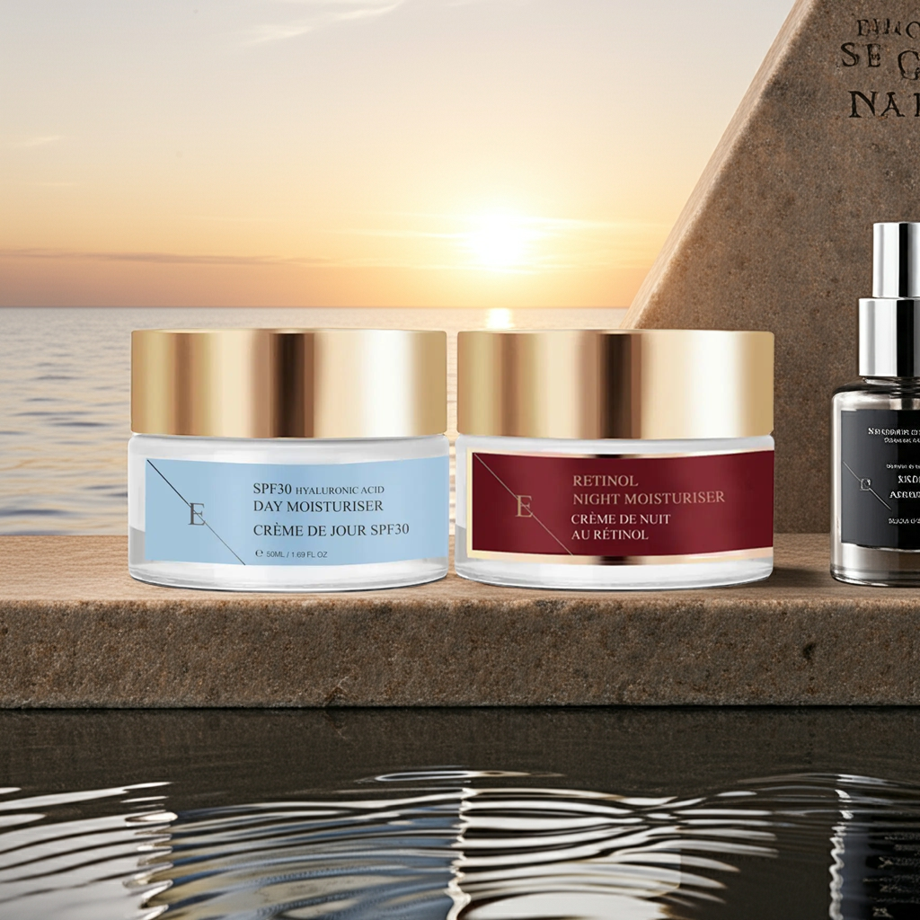 2pc SPF30 Hyaluronic Acid & Retinol Set