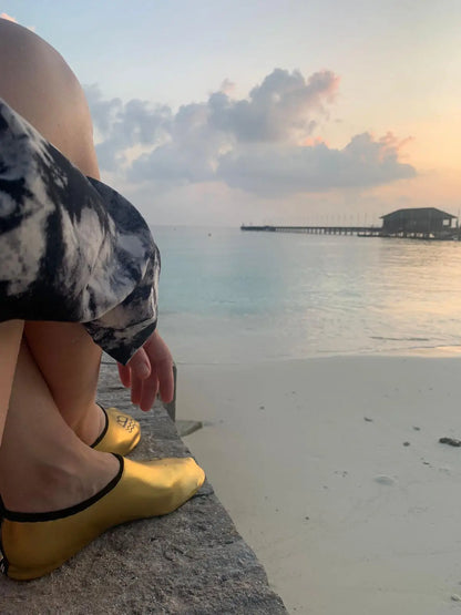 Brighton Water Shoes Carousel Gold