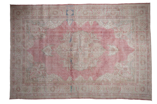 RESERVED 7x10.5 Vintage Distressed Sparta Carpet