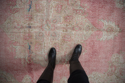 RESERVED 7x10.5 Vintage Distressed Sparta Carpet