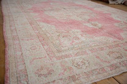 RESERVED 7x10.5 Vintage Distressed Sparta Carpet