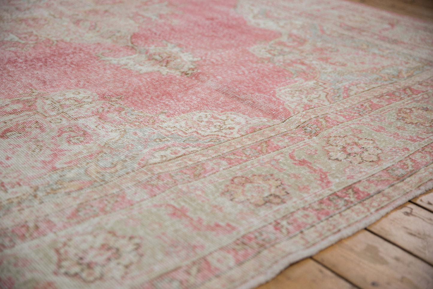 RESERVED 7x10.5 Vintage Distressed Sparta Carpet
