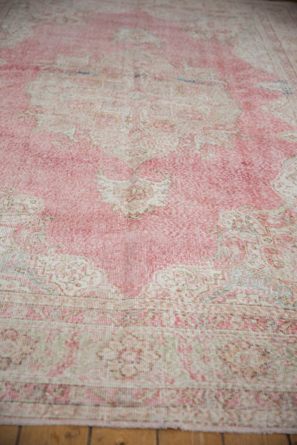 RESERVED 7x10.5 Vintage Distressed Sparta Carpet