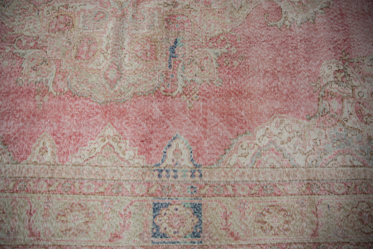 RESERVED 7x10.5 Vintage Distressed Sparta Carpet