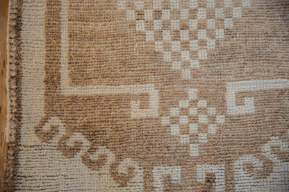 3.5x11 Vintage Distressed Kurd Rug Runner