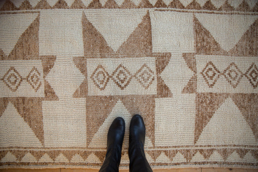 3.5x11.5 Vintage Distressed Kurd Rug Runner