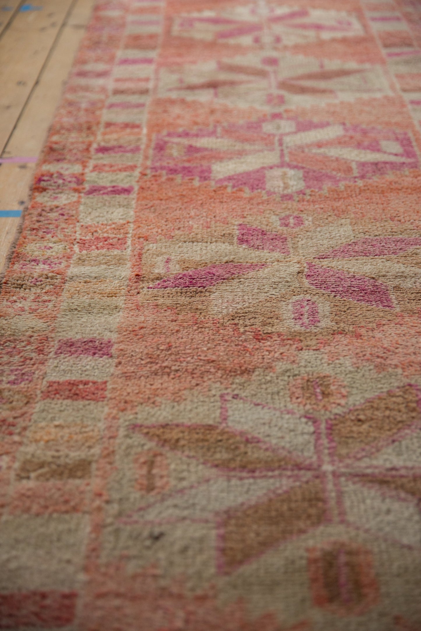 3x14 Vintage Distressed Kurd Rug Runner