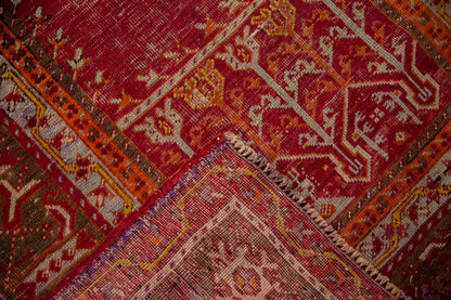 3.5x7 Vintage Ghiordes Rug Runner