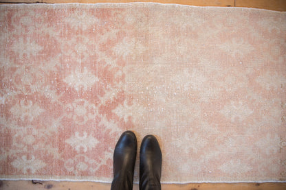 2.5x4.5 Vintage Distressed Oushak Rug
