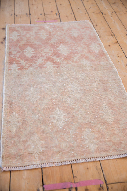 2.5x4.5 Vintage Distressed Oushak Rug