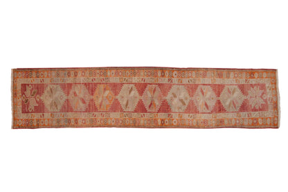 2.5x12 Vintage Distressed Kurd Rug Runner
