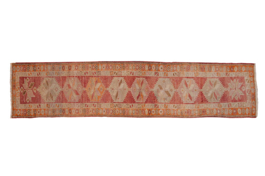 2.5x12 Vintage Distressed Kurd Rug Runner