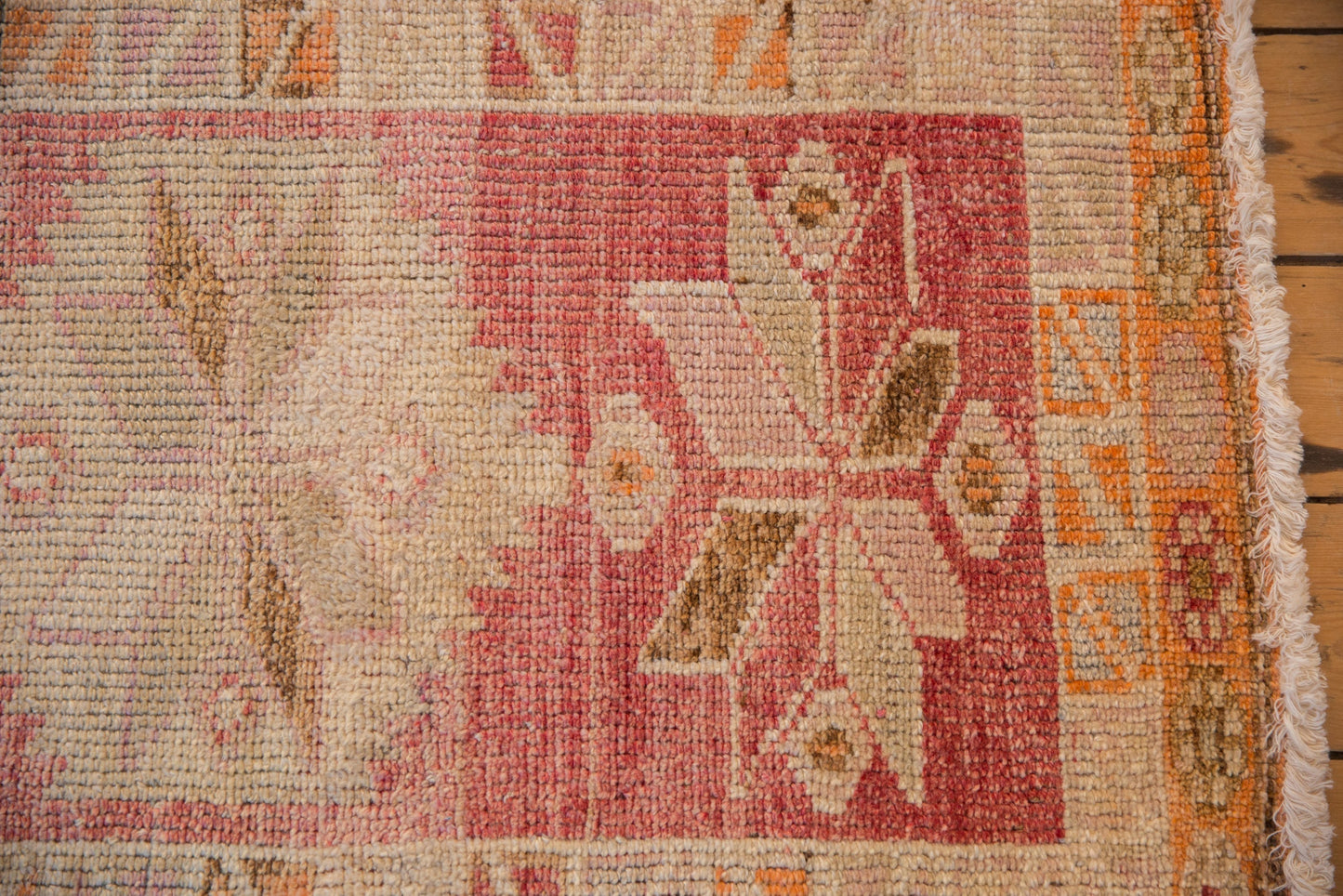 2.5x12 Vintage Distressed Kurd Rug Runner