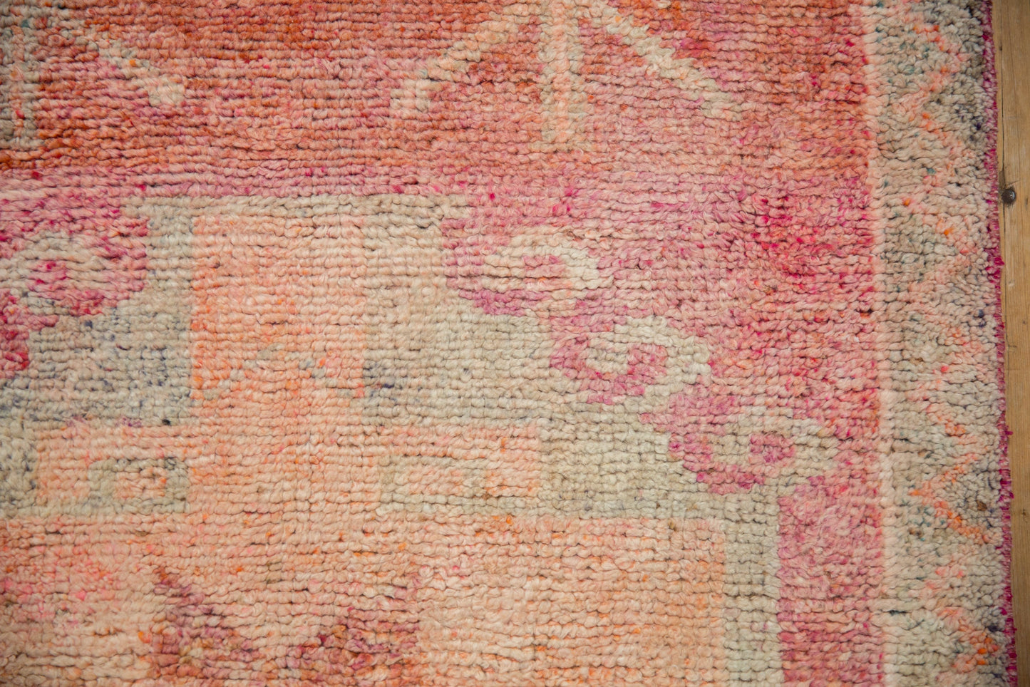 3.5x10.5 Vintage Distressed Kurd Rug Runner