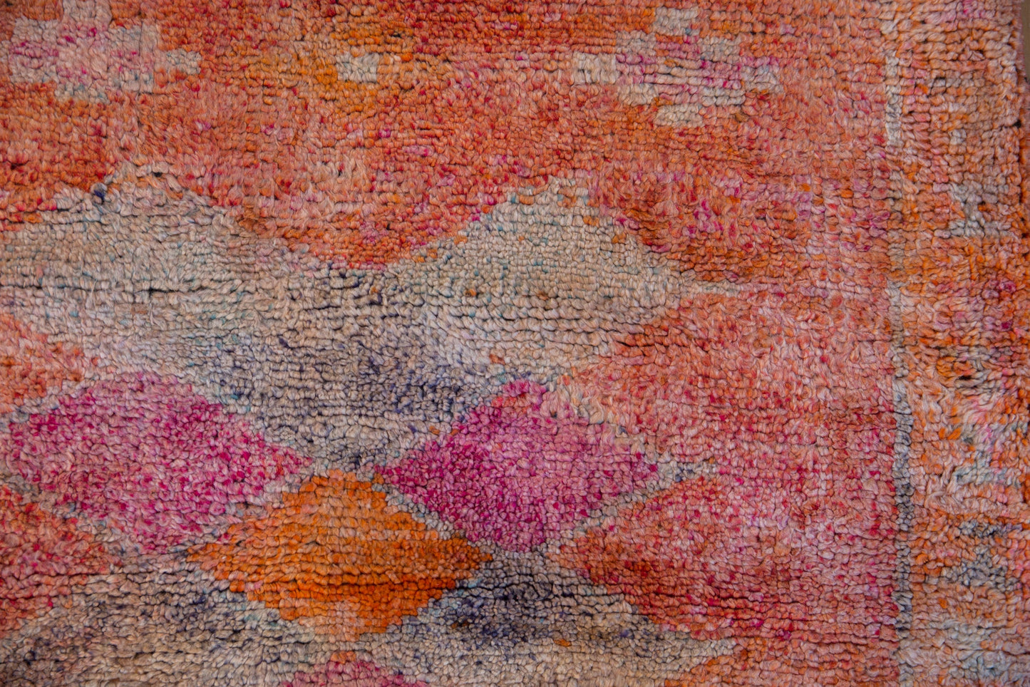 3.5x10 Vintage Distressed Kurd Rug Runner