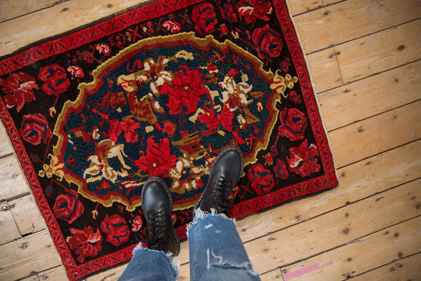 2.5x3.5 Vintage Karabagh Rug