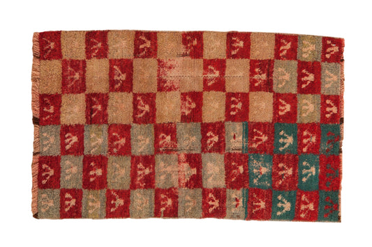 2.5x4 Vintage Distressed Tulu Rug