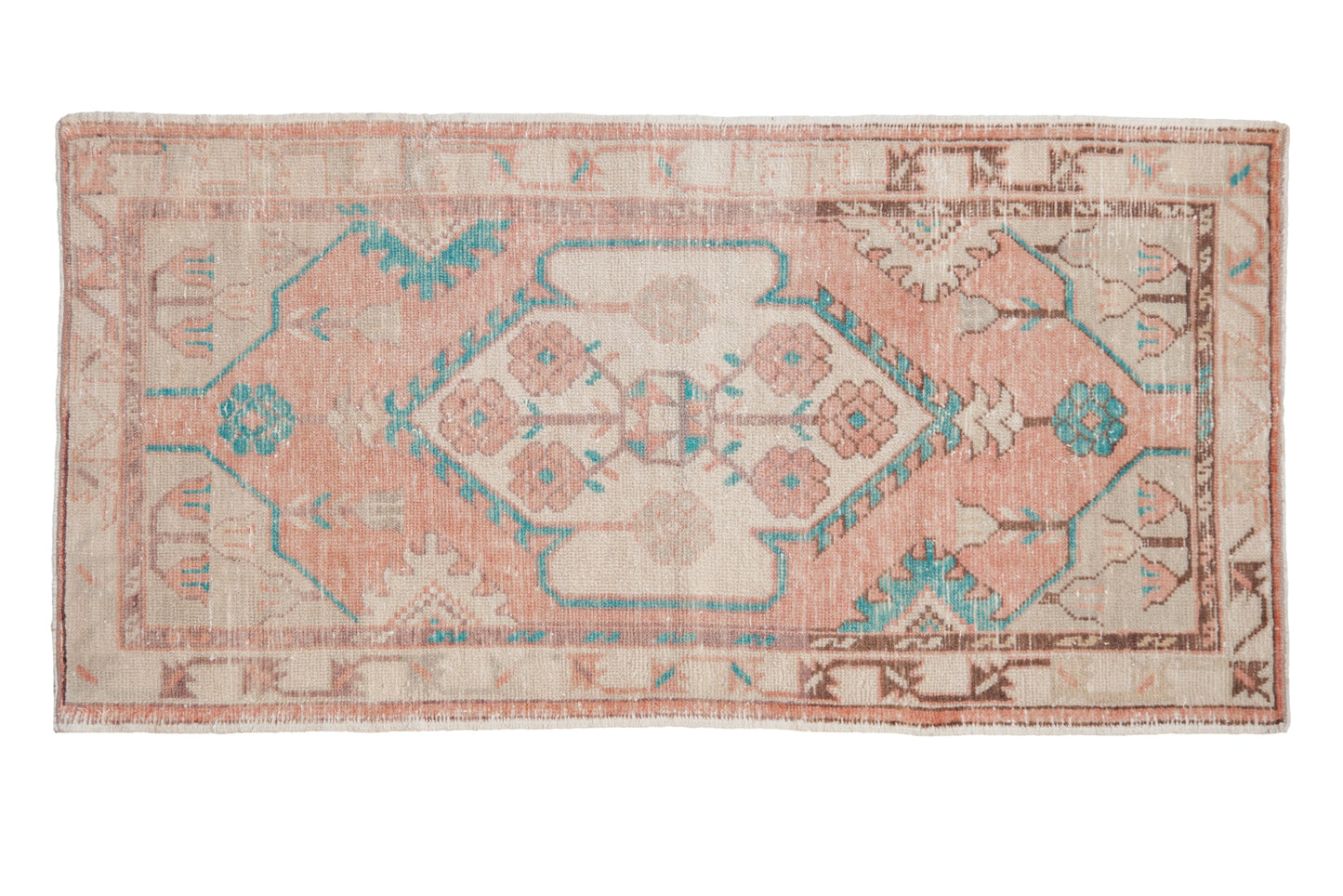 3x5.5 Vintage Distressed Oushak Rug