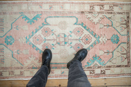 3x5.5 Vintage Distressed Oushak Rug