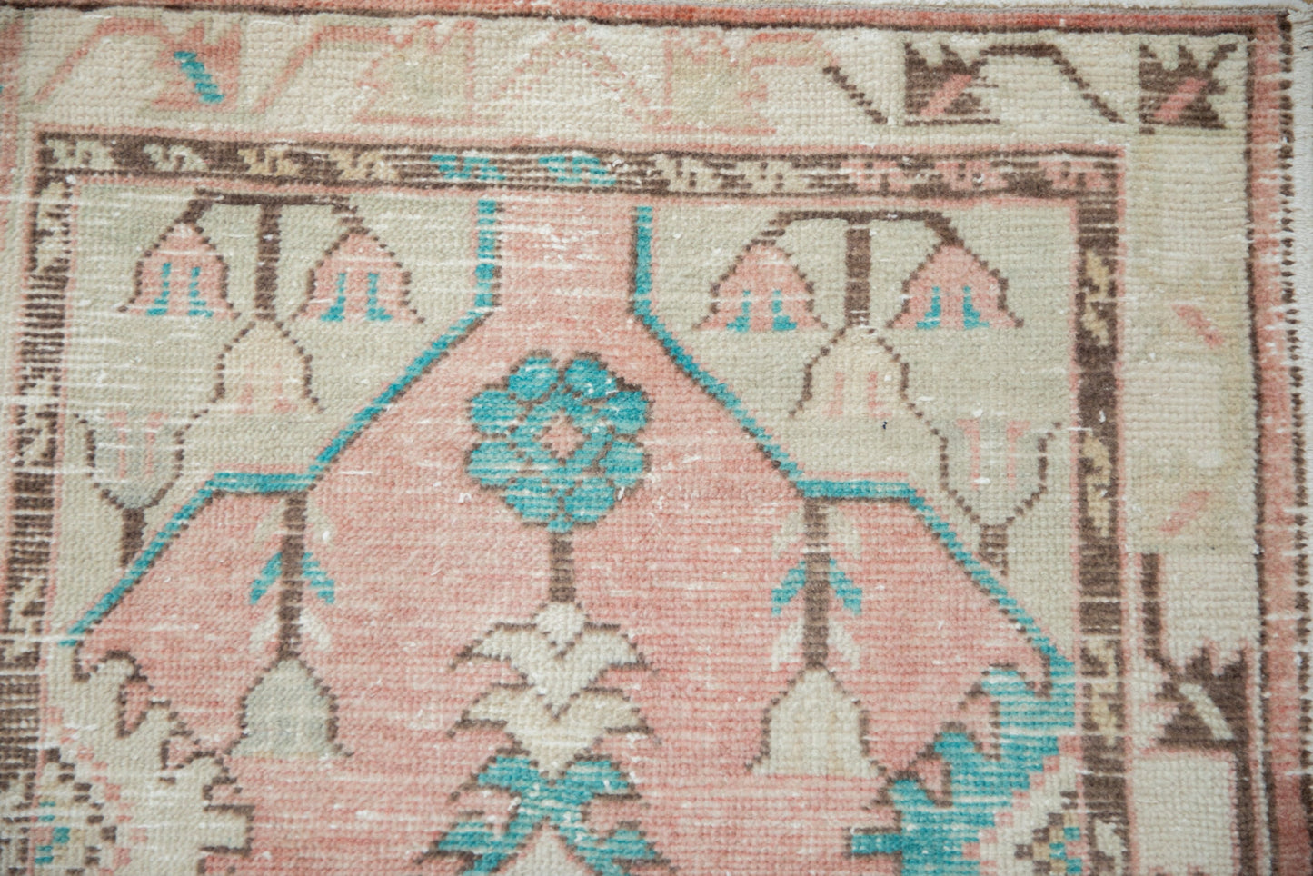 3x5.5 Vintage Distressed Oushak Rug