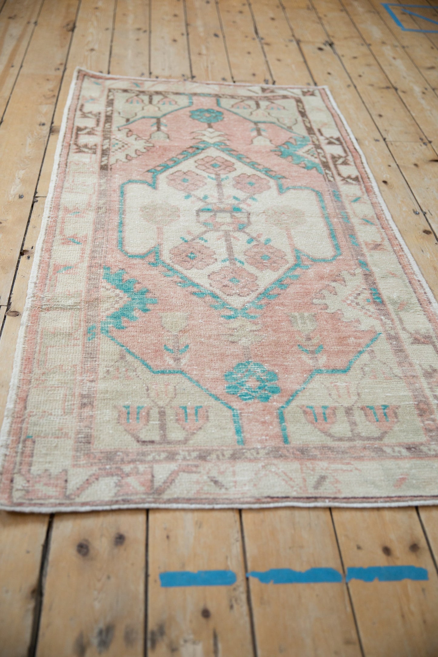 3x5.5 Vintage Distressed Oushak Rug