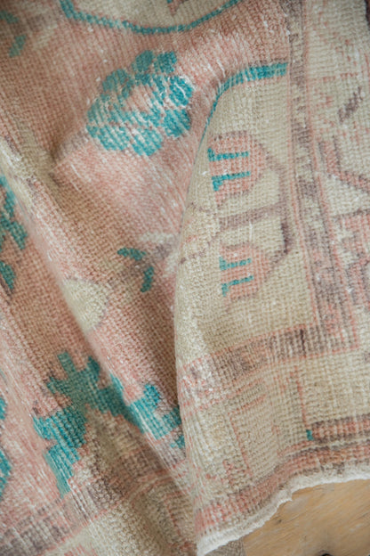 3x5.5 Vintage Distressed Oushak Rug