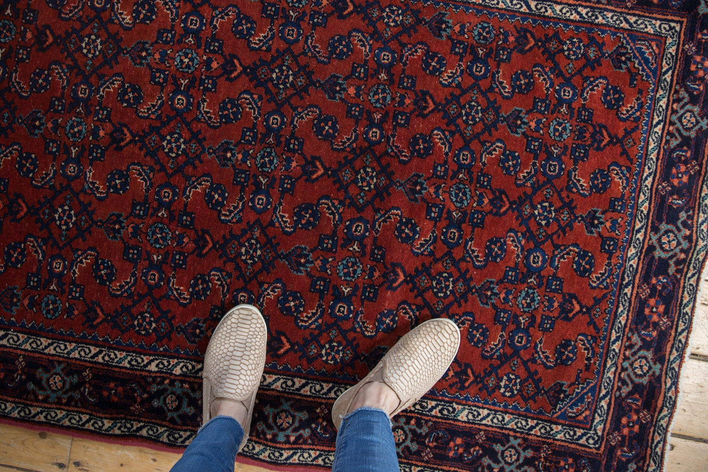 3.5x5 Vintage Fine Engelas Rug