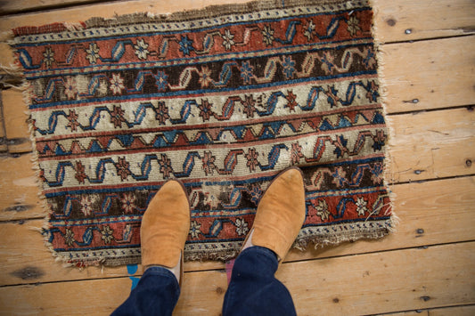 1.5x2.5 Antique Fragment Anatolian Rug Mat