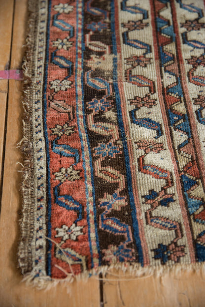 1.5x2.5 Antique Fragment Anatolian Rug Mat