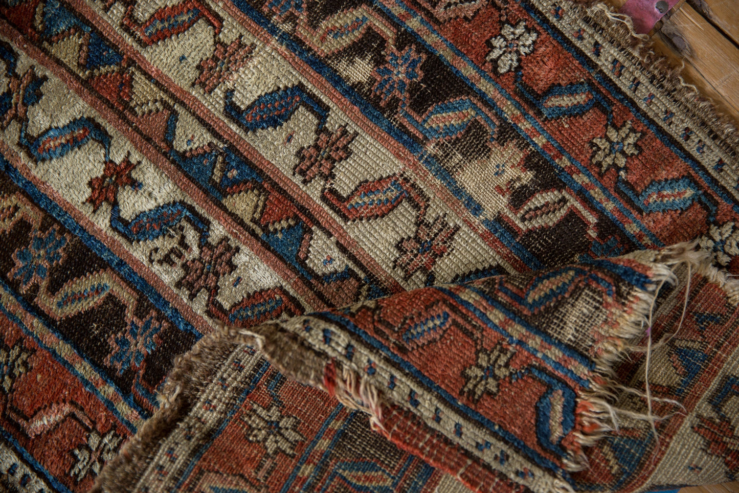 1.5x2.5 Antique Fragment Anatolian Rug Mat