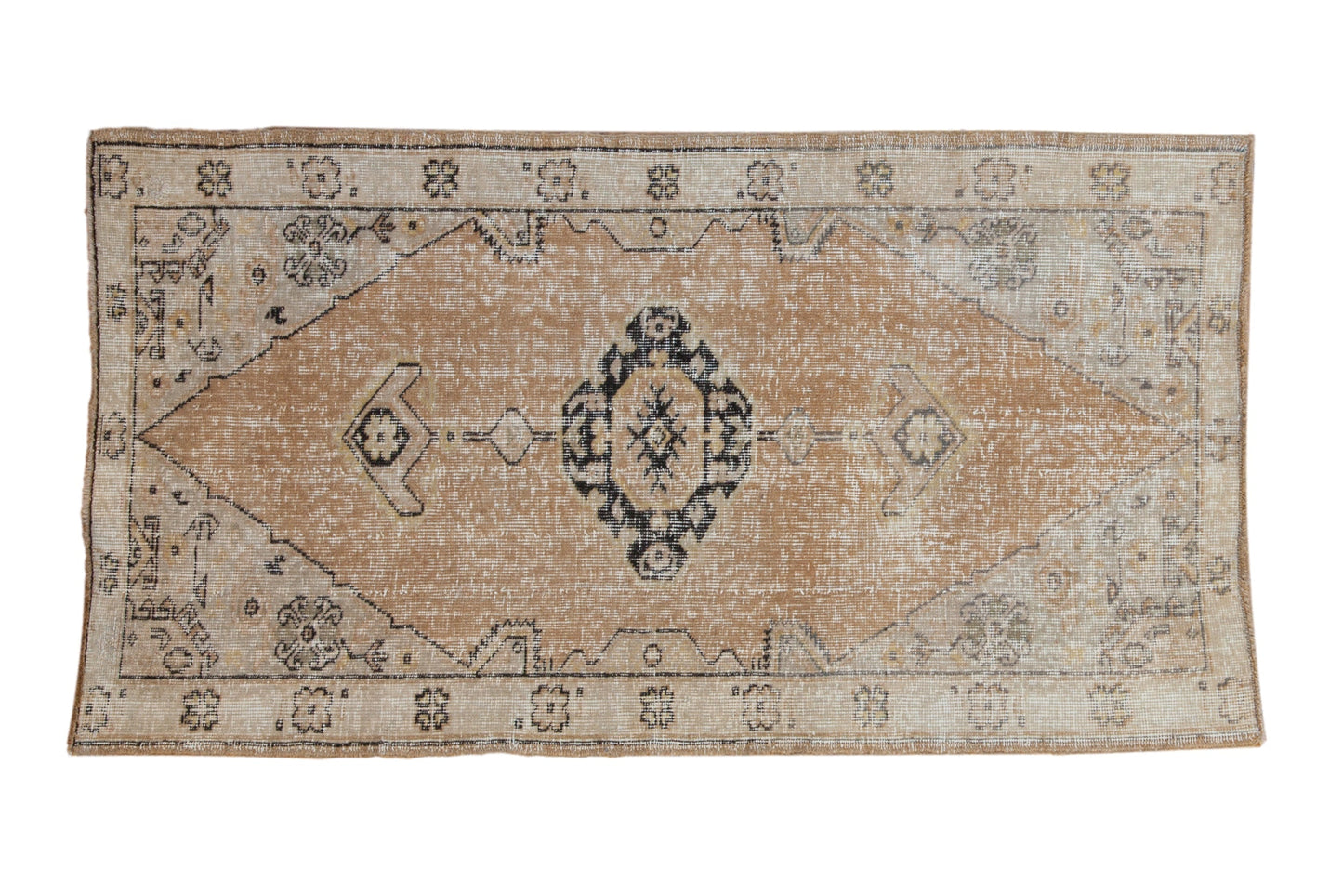 2.5x5 Vintage Distressed Oushak Rug Runner