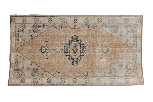 2.5x5 Vintage Distressed Oushak Rug Runner