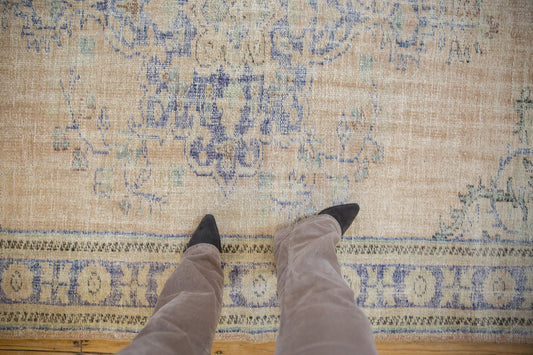 6x9.5 Vintage Distressed Oushak Carpet