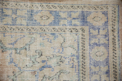 6x9.5 Vintage Distressed Oushak Carpet
