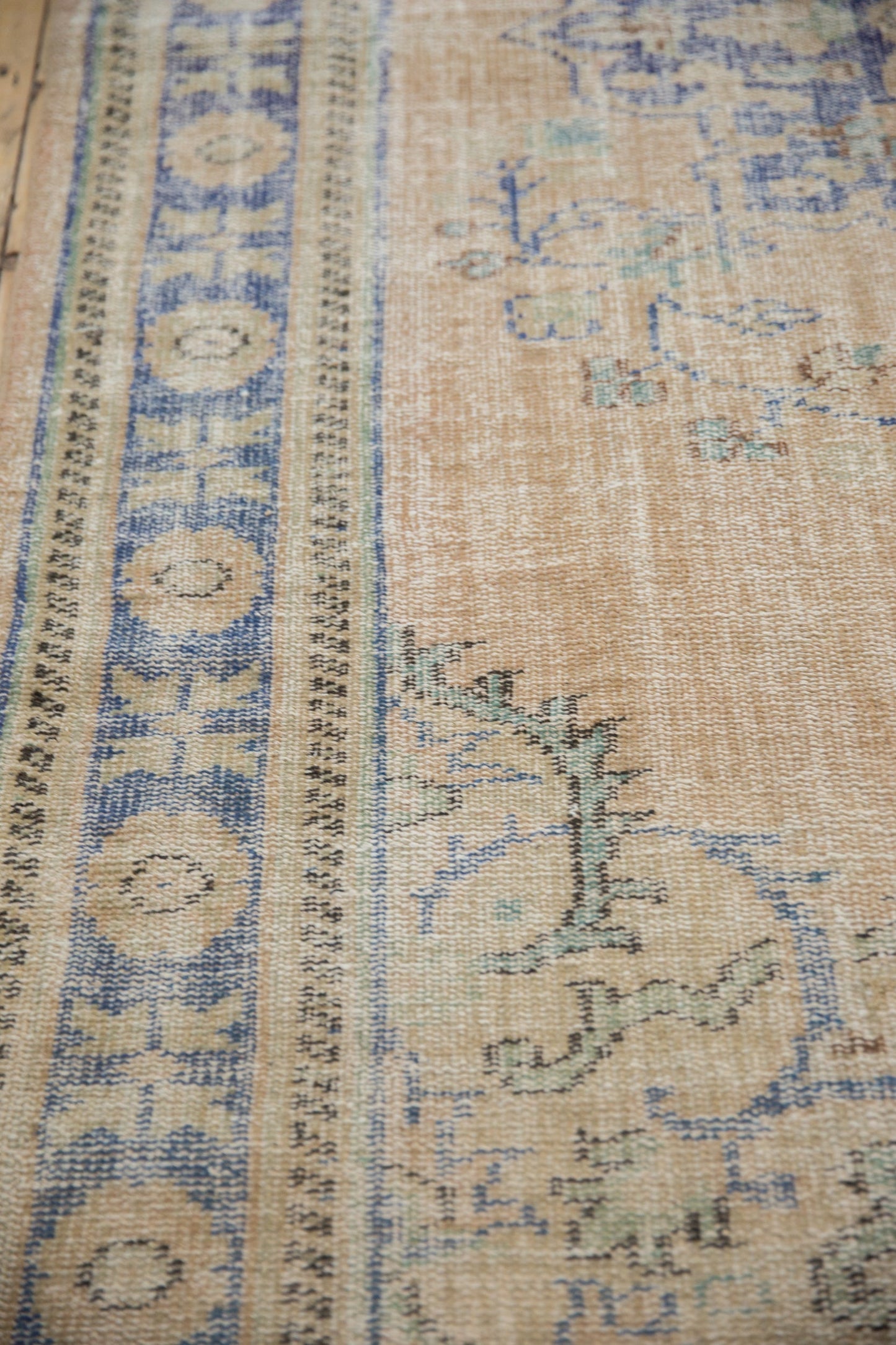6x9.5 Vintage Distressed Oushak Carpet