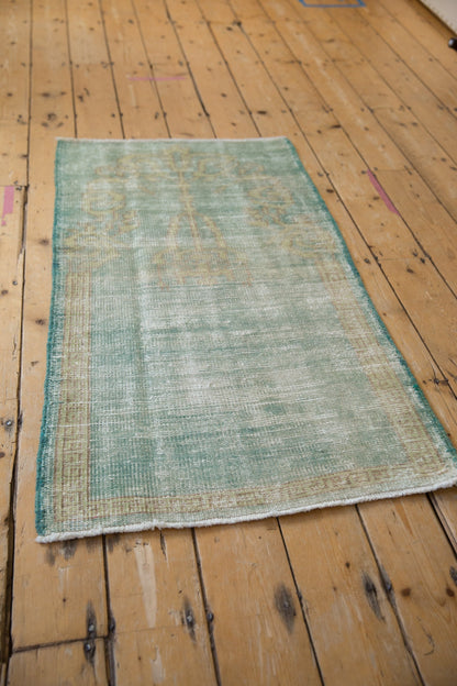 2.5x4.5 Vintage Distressed Oushak Rug