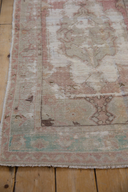 2.5x5 Vintage Distressed Oushak Rug Runner