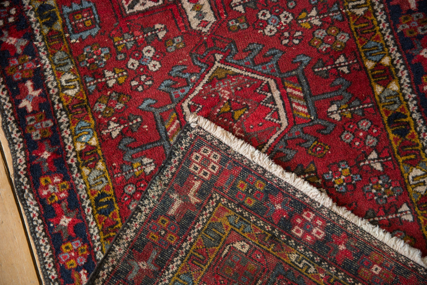 2.5x4.5 Vintage Fine Karaja Rug