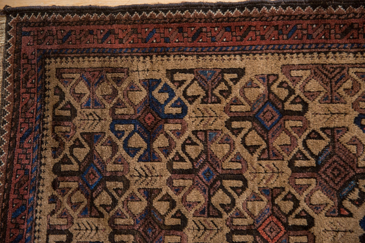 3x4 Vintage Belouch Square Rug