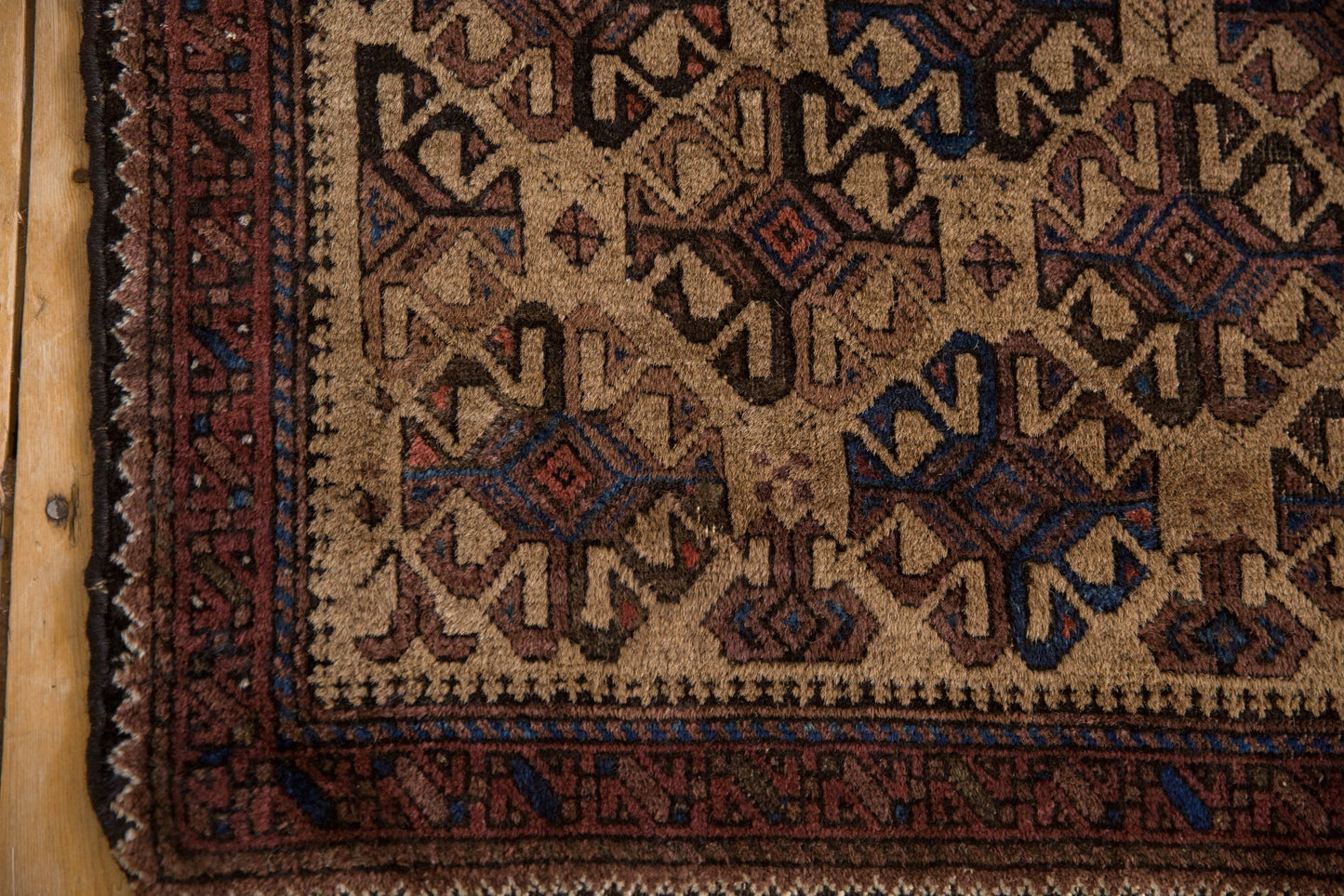 3x4 Vintage Belouch Square Rug