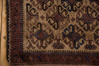 3x4 Vintage Belouch Square Rug