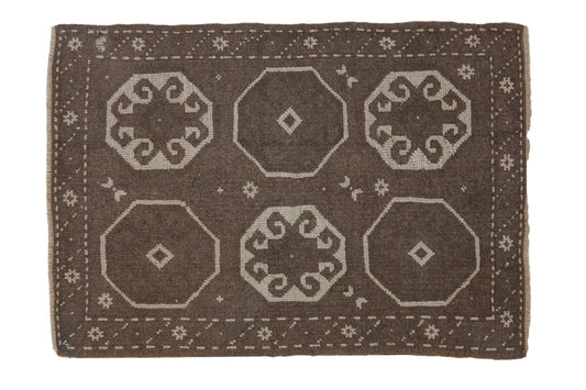 2.5x3.5 Vintage Distressed Oushak Rug