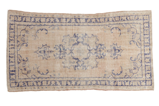 2.5x4.5 Vintage Distressed Oushak Rug