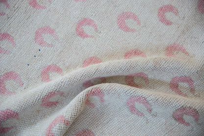 4x7 Vintage Distressed Oushak Rug
